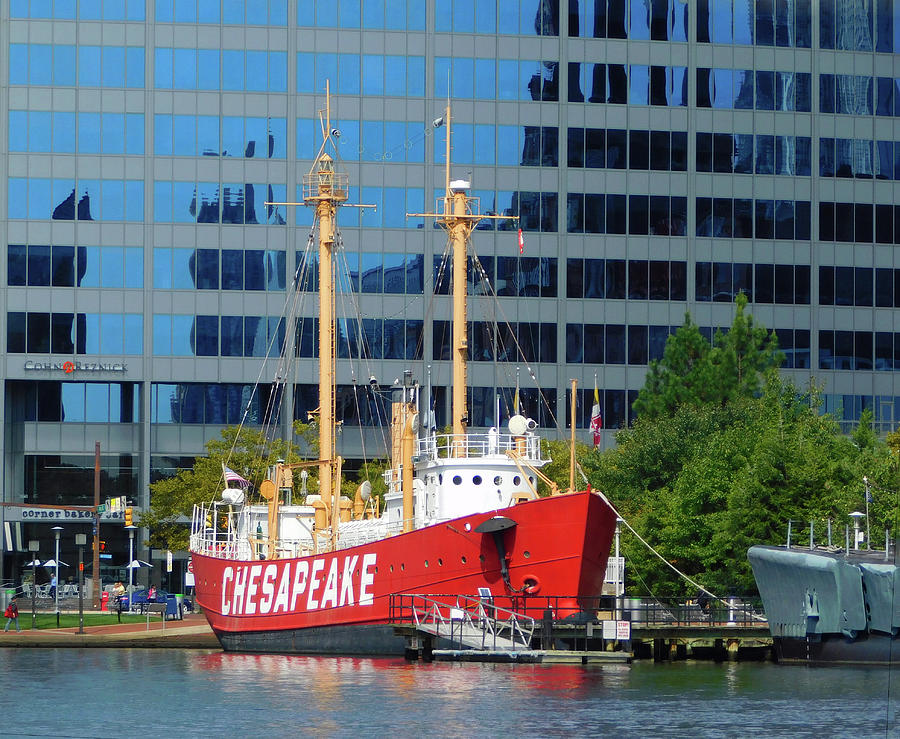 Chesapeake Ship in Baltimore Photograph by Emmy Marie Vickers