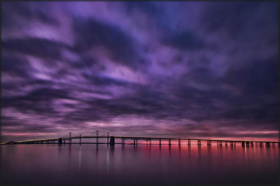 Chesapeake Sunrise Photograph by Erika Fawcett