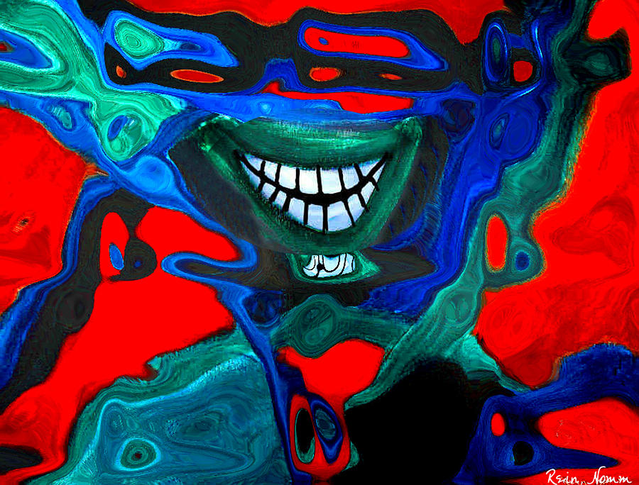 Cheshire Abstract Mixed Media by Rein Nomm