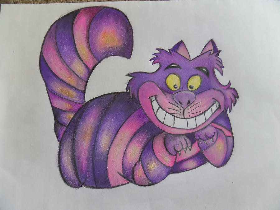 Cheshire Cat Poster cute Painting by White Davies | Fine Art America