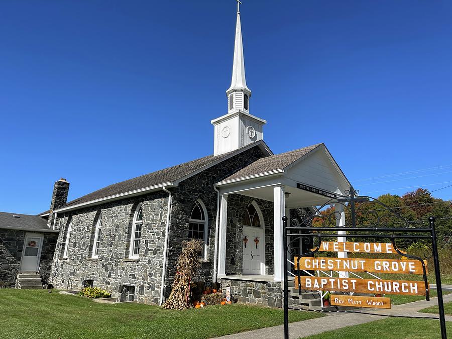 Chesnut Grove Baptist Church Photograph by Matthew Seufer