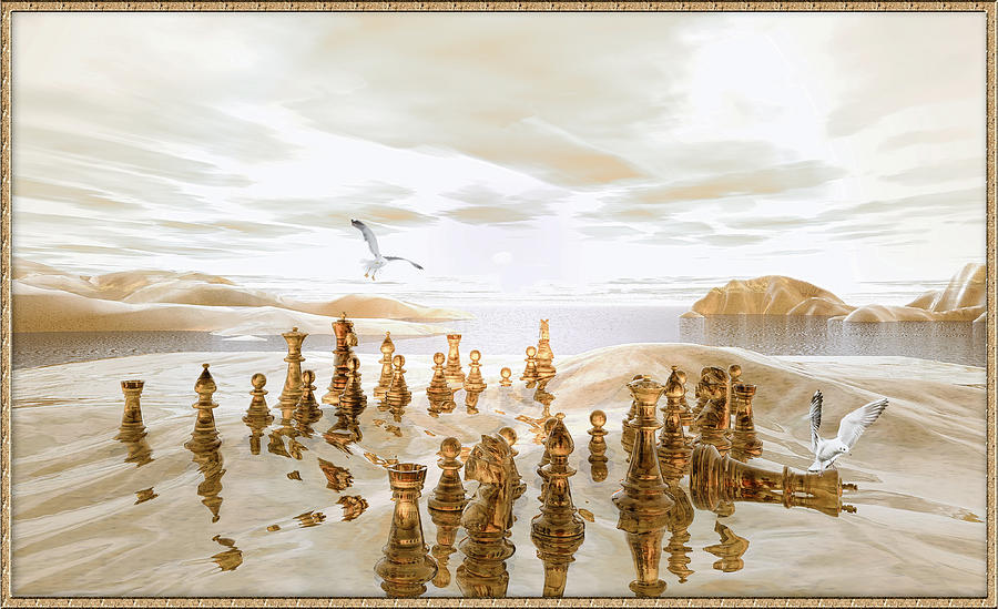 Chess Digital Art by Harald Dastis