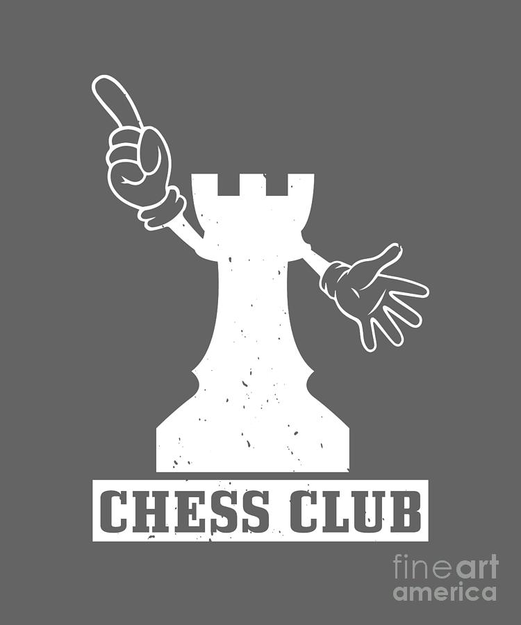 Chess Digital Art - Chess Lover Gift Chess Club by Jeff Creation