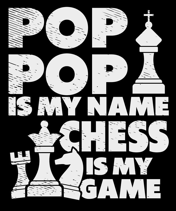 Chess Digital Art - Chess Lovers Board Games Grandpa Chess Players by Toms Tee Store