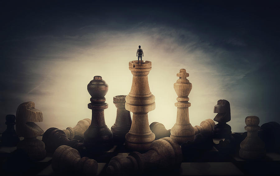 Chess Master Digital Art
