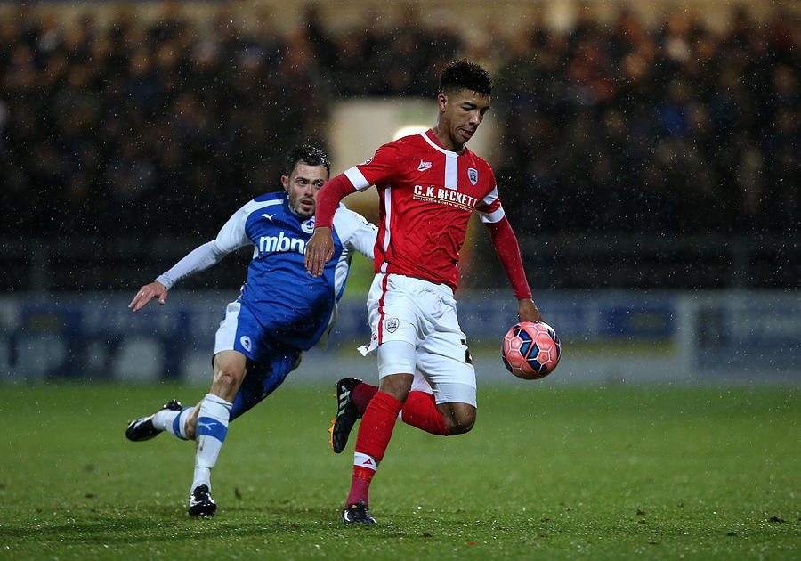 Chester City v Barnsley - FA Cup Second Round Replay Photograph by Jan Kruger