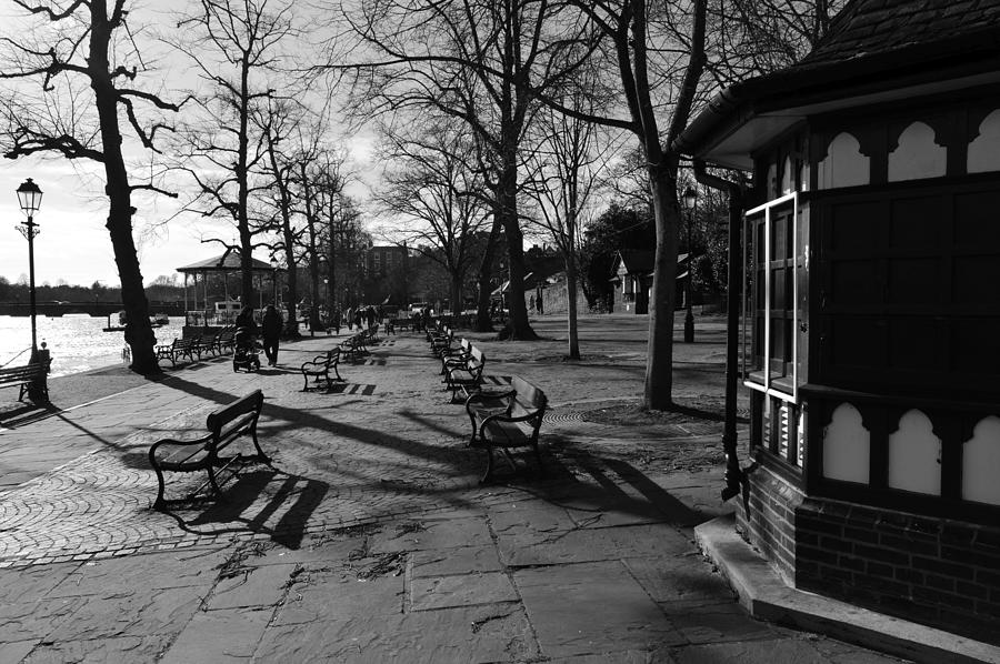 CHESTER.  The Groves. Benches. Photograph by Lachlan Main