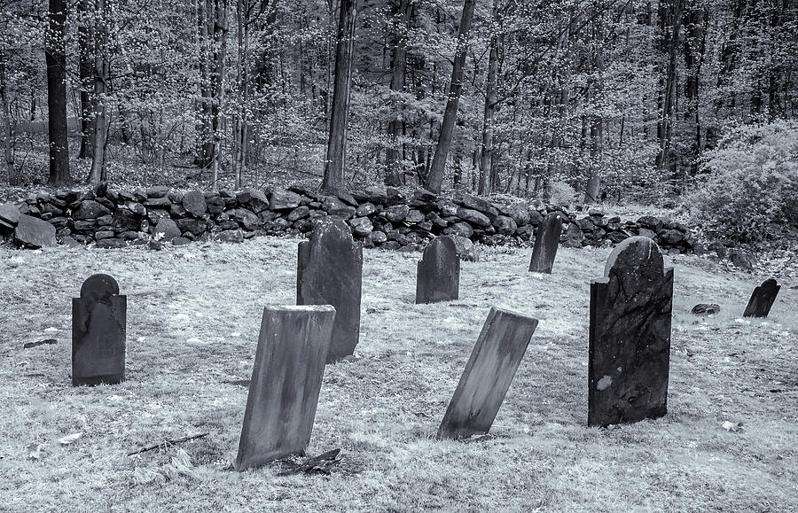 Chesterfield Cemetery Photograph by Tom Singleton