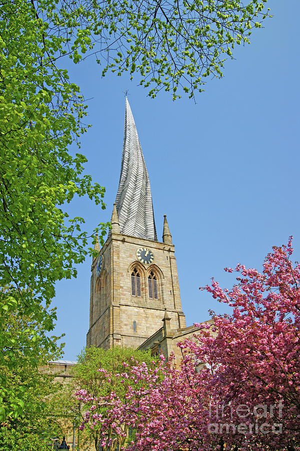 Chesterfields Twisted Spire Photograph by David Birchall