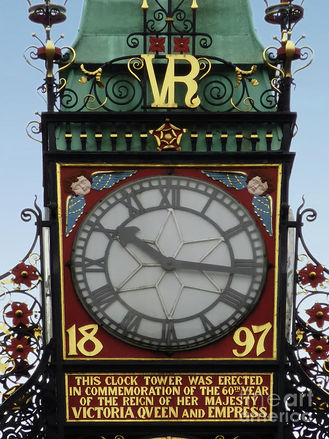 Chesters Eastgate Clock Photograph by Pics By Tony