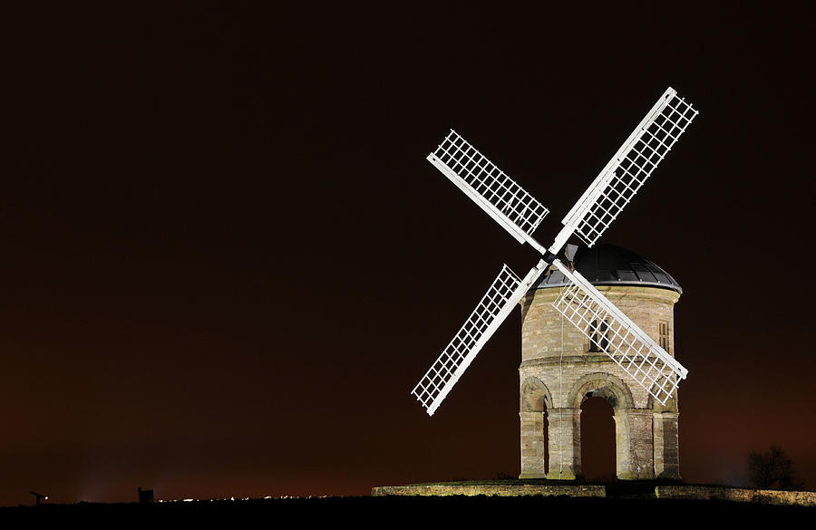 Chesterton windmill by floodlights Photograph by JRWPhotography