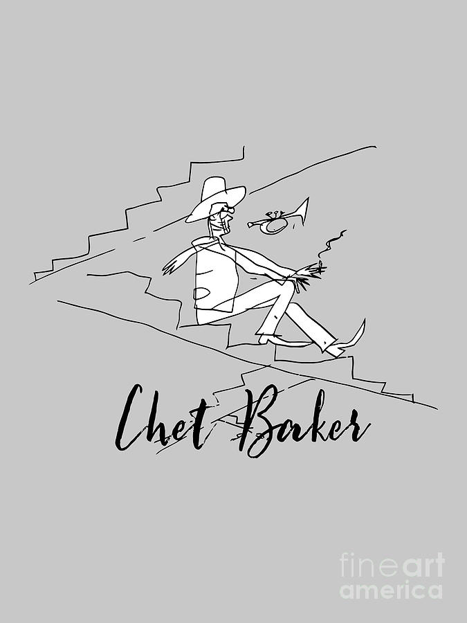 Chet Baker Drawing