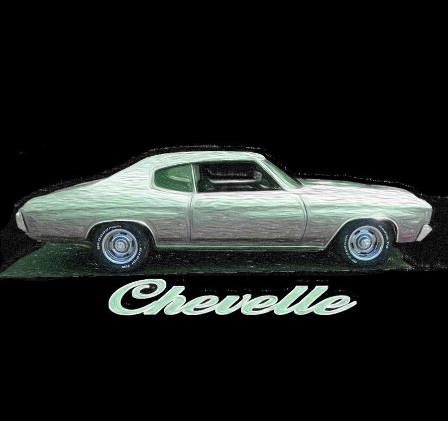 Chevelle sketch Drawing by Darrell Foster