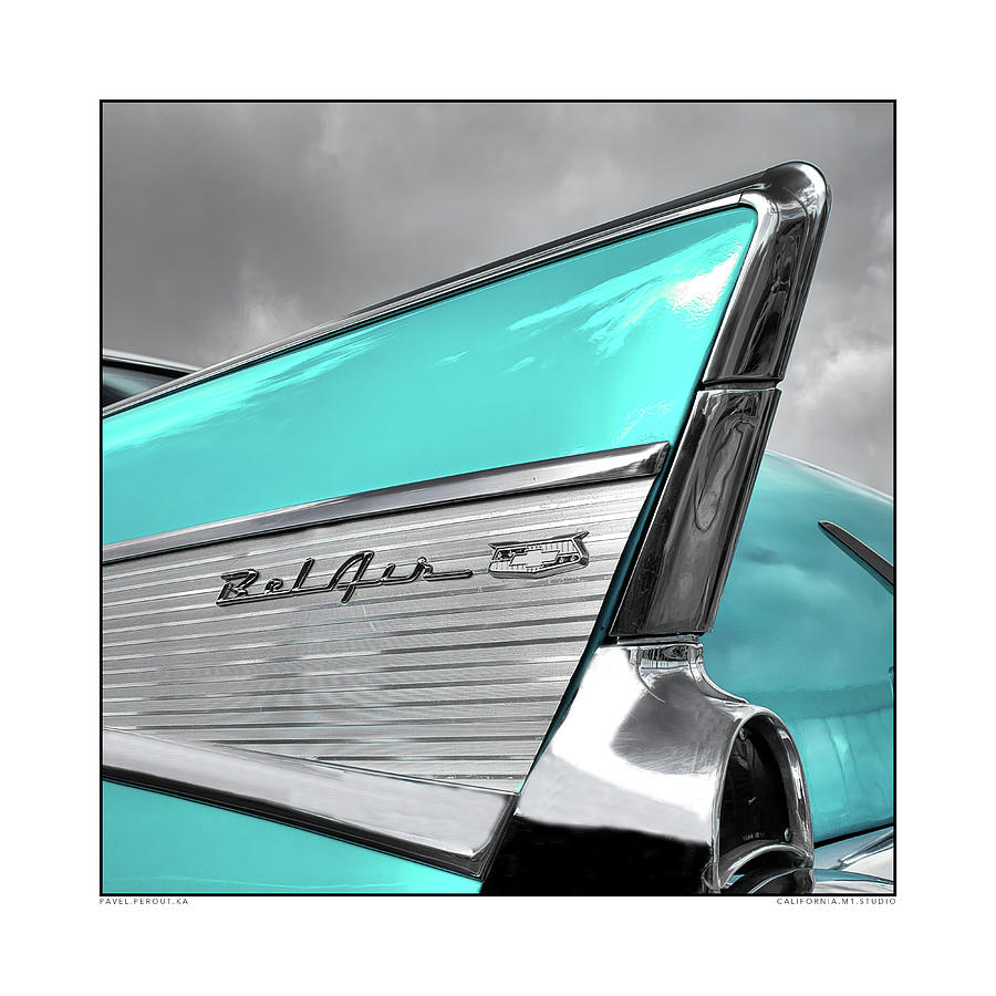 Chevrolet Bel Air Tail Fin Photograph By Pavel Peroutka Pixels 5324