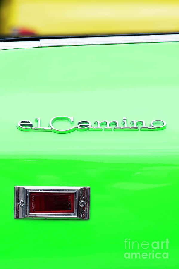 Chevrolet El Camino Abstract Photograph by Tim Gainey