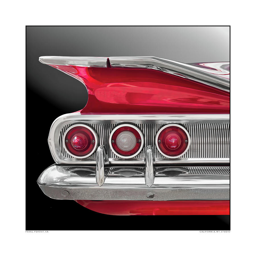 Chevrolet Impala 1960 Tail Lights Photograph By Pavel Peroutka Fine Art America 9037