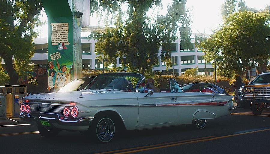 Chevrolet Impala Silvery Dream Photograph By Christian Flores - Fine 