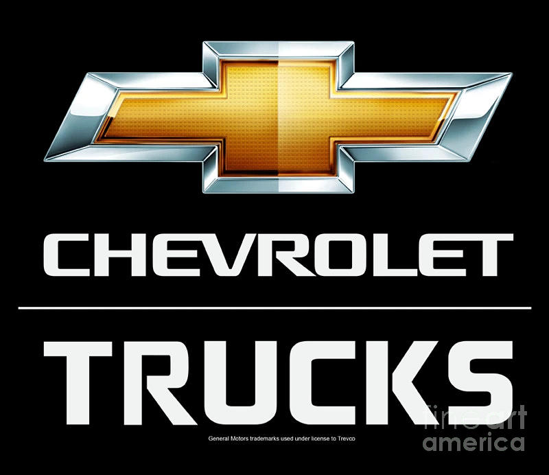 Chevrolet Trucks Digital Art By Nicklas Johnsson - Fine Art America