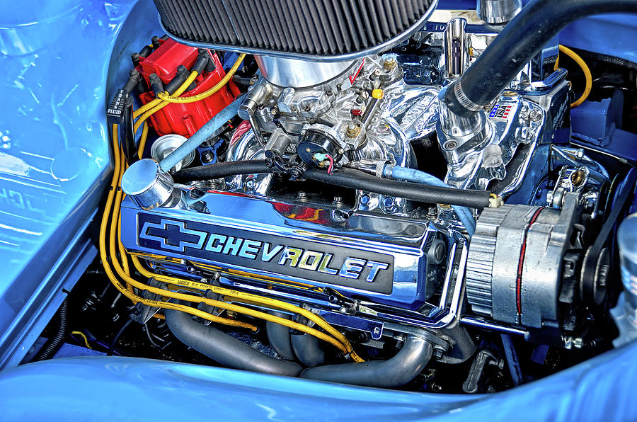 Chevrolet Valve Cover Blues Photograph by David Lawson