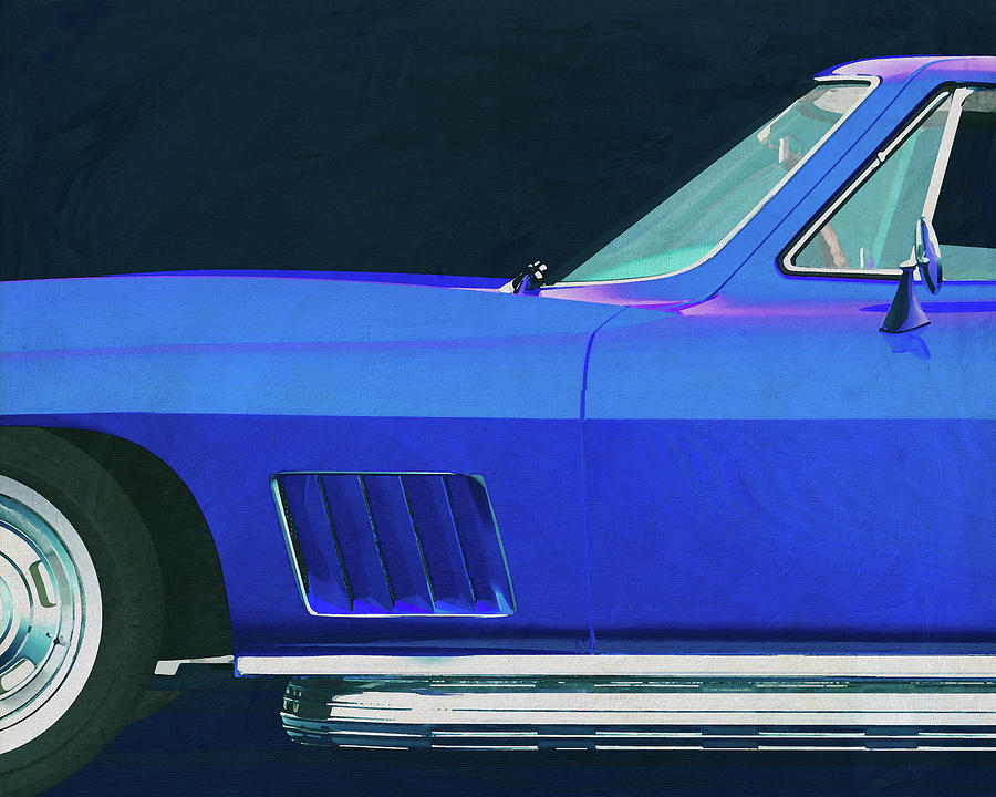 Chevrolette Corvette Stingray 427 1967 Painting by Jan Keteleer