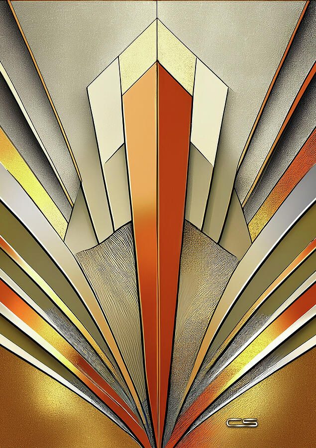 Chevron 21 Digital Art by Chuck Staley Chevron 21 Digital Art by Chuck Staley