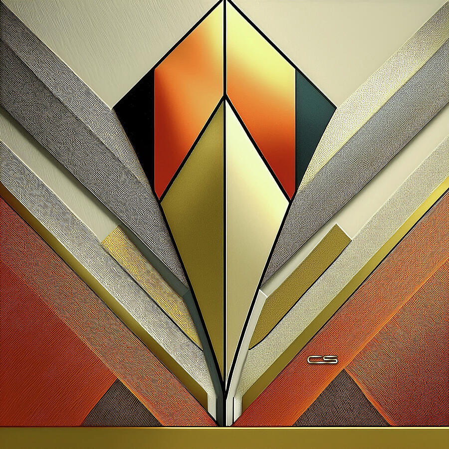 Chevron 22 Digital Art by Chuck Staley Chevron 22 Digital Art by Chuck Staley