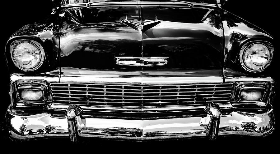 Chevy Art Black n White Digital Art by Fausto Ciciliot - Fine Art America