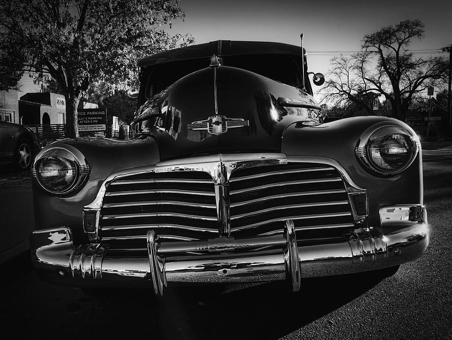 Chevy Noir 1 Photograph by Mark David Gerson