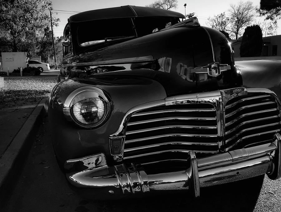 Chevy Noir 3 Photograph by Mark David Gerson