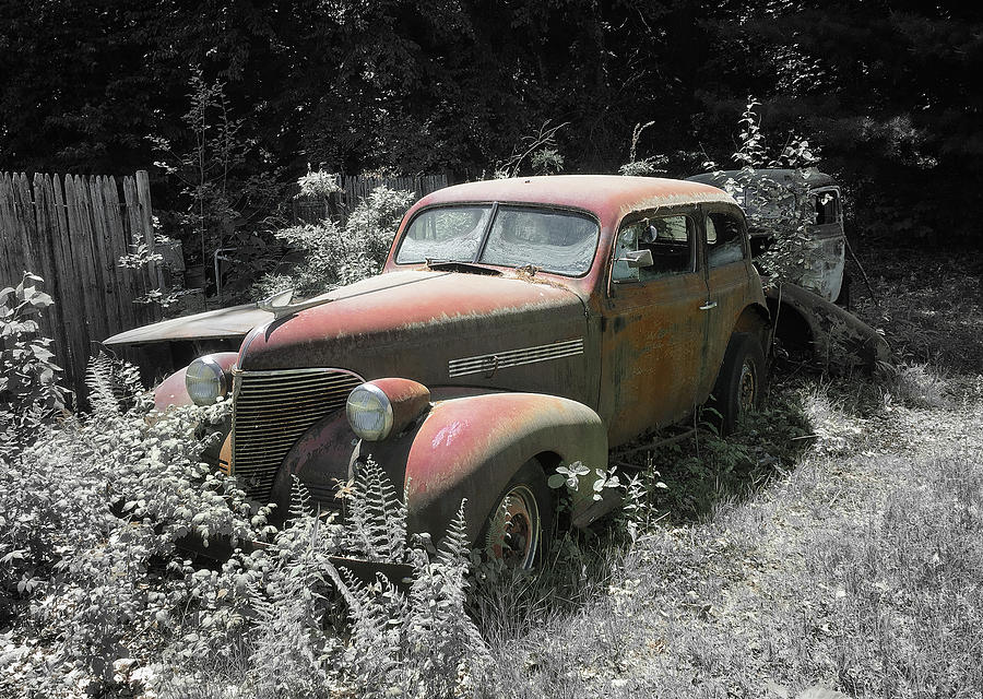 Chevy Rust Photograph by Steven Nelson