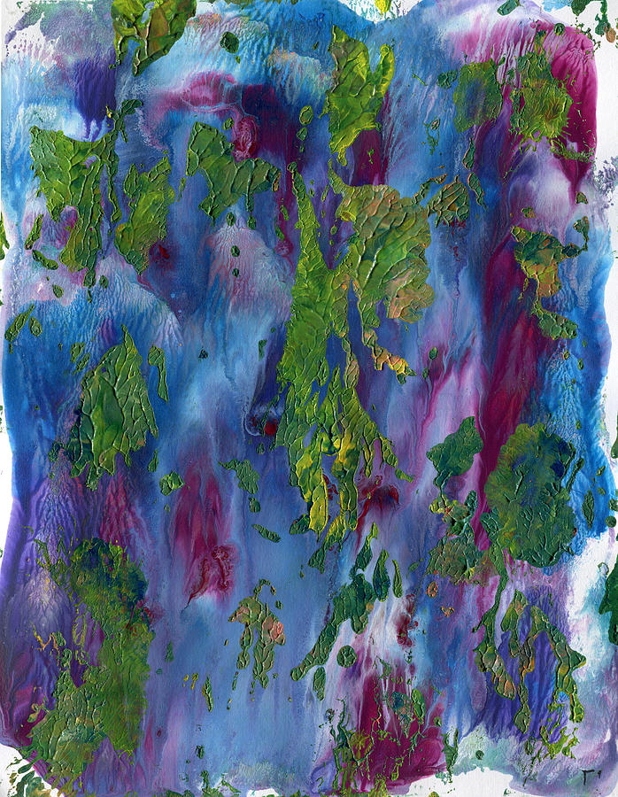 Chi #16 Abstract Painting by Sensory Art House