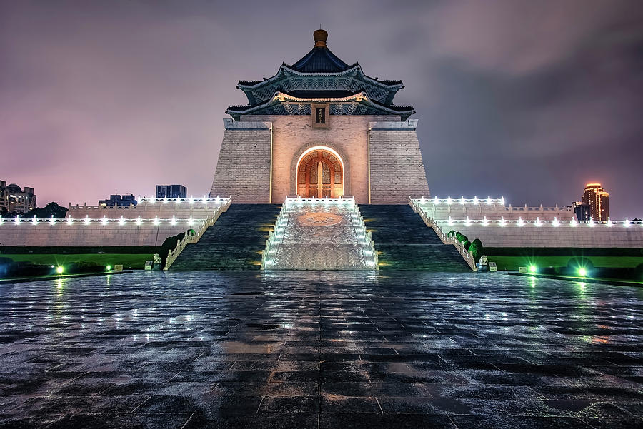 Architecture Photograph - Chiang Kai-shek  by Manjik Pictures