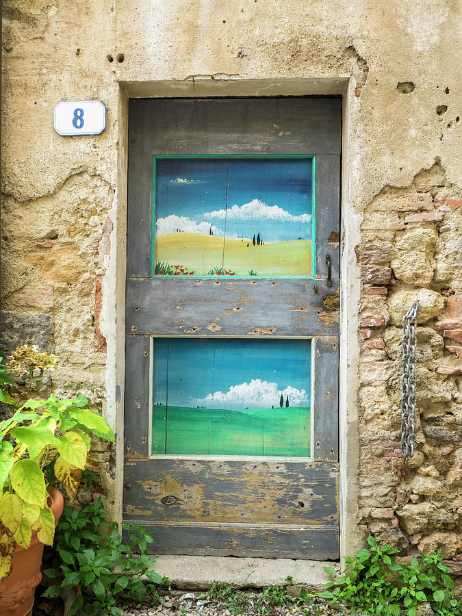 Chianti Door Photograph by Eggers Photography