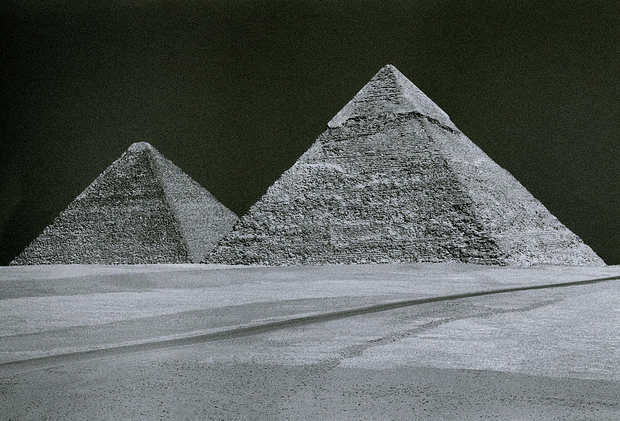 Chiaroscuro Pyramids Photograph by Shaun Higson