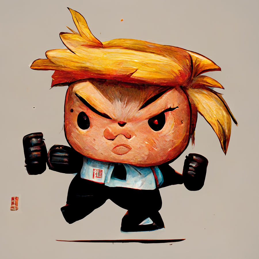 Street Fighter Four Chibi Squares T-Shirt