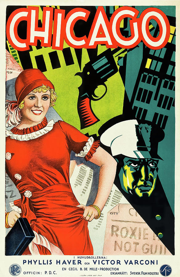 Chicago Mixed Media - Chicago, 1927 by Movie World Posters