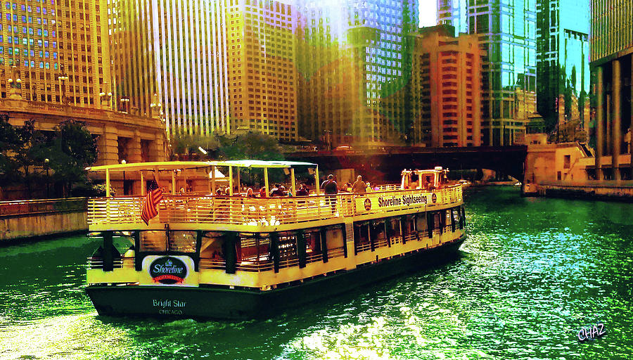 Chicago 25 River Cruise Photograph by CHAZ Daugherty