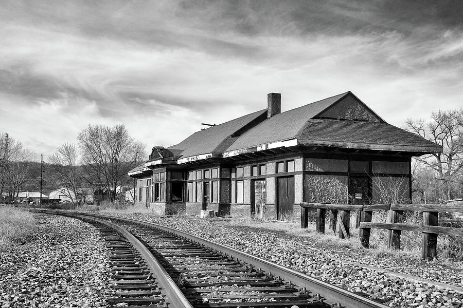Chicago And Alton Railroad Depot Photograph