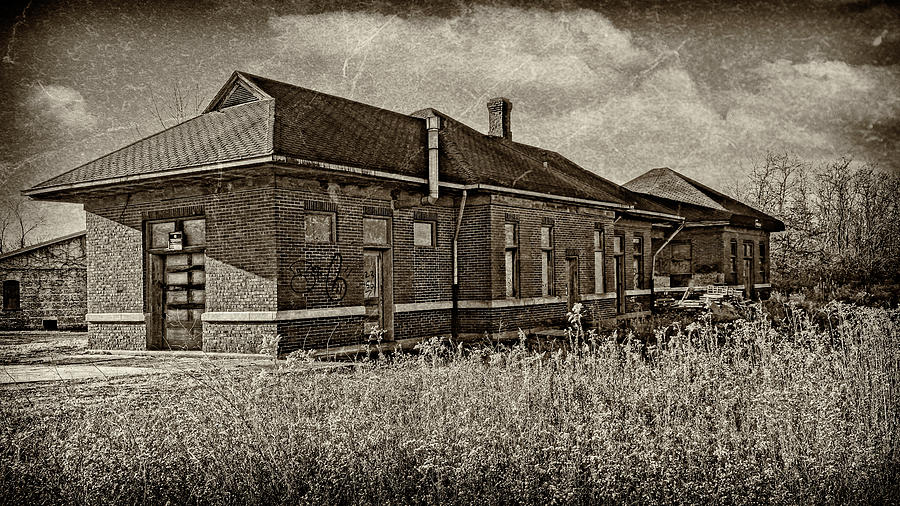 Chicago and Alton Railway Depot-Fulton MO DSC09220-2014 Photograph by Greg Kluempers