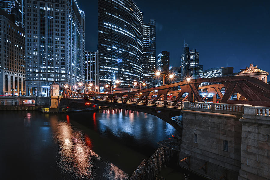 Chicago Blue II Photograph by Nisah Cheatham