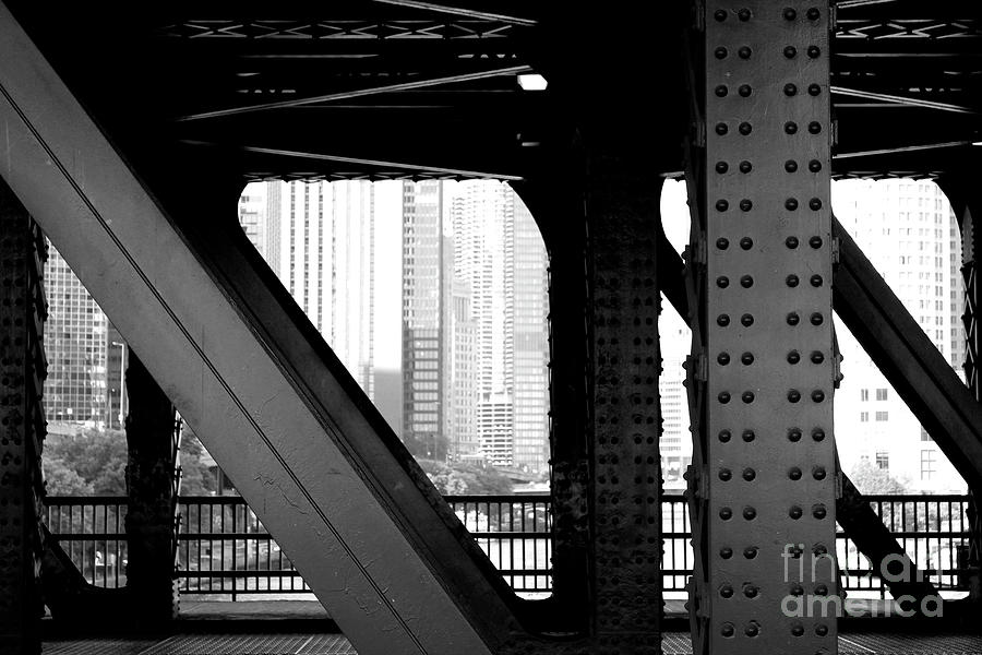 Michigan Avenue Bridge Chicago Photograph by Manuelas Camera Obscura