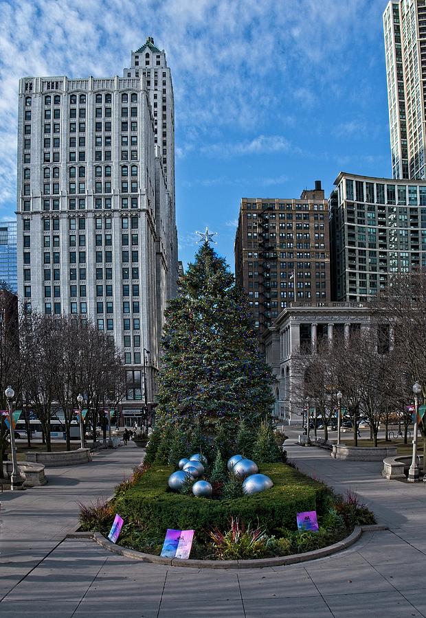 Chicago Christmas Tree 2 Photograph by Steven Ralser