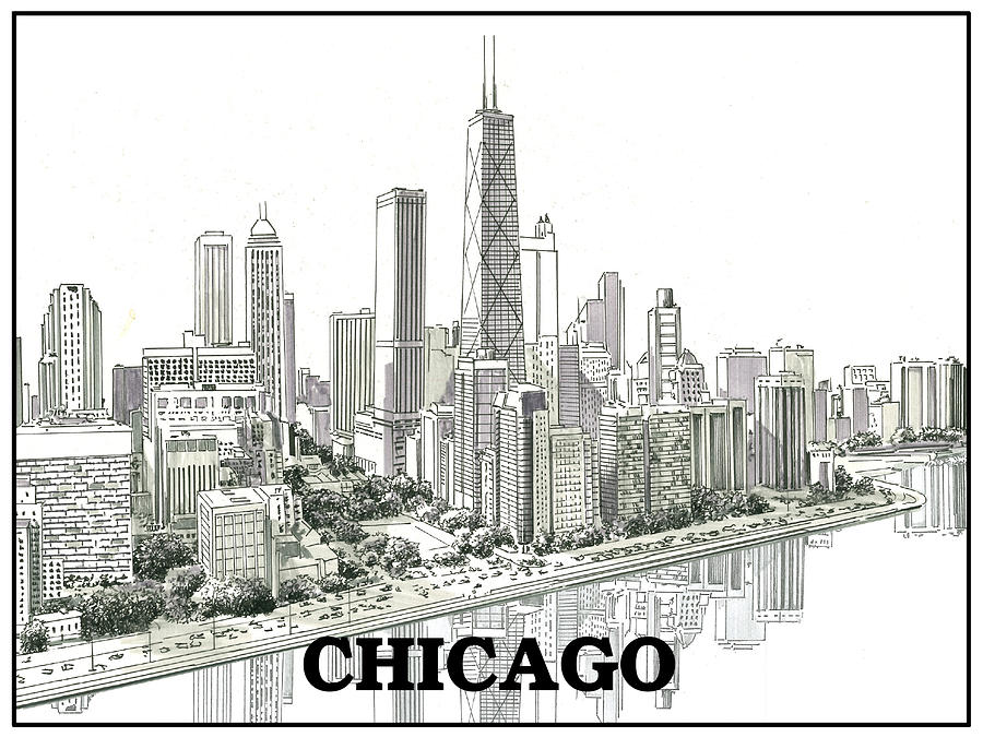 Evans1nism Watercolor America Chicago City Skyline Pins Pack Traveller Brooch Pins State Love Buttons For Jeans City Souvenir Badge Pins Abstract Nation's Capital Pin Set For Women Men Girls Kids