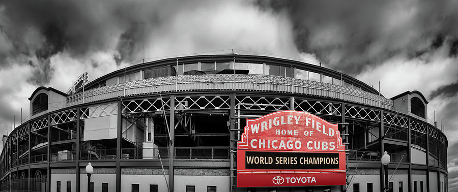 Chicago Cubs Photograph - Chicago Cubs Panorama 6002 by Mike Burgquist