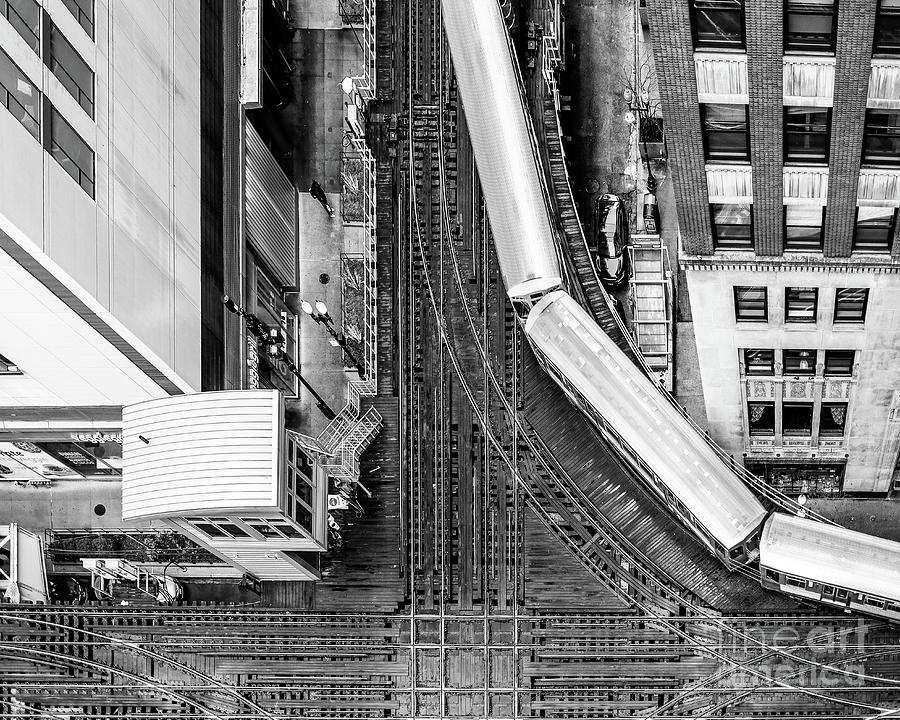 Chicago Elevated Train the Loop Photograph by Edward Fielding