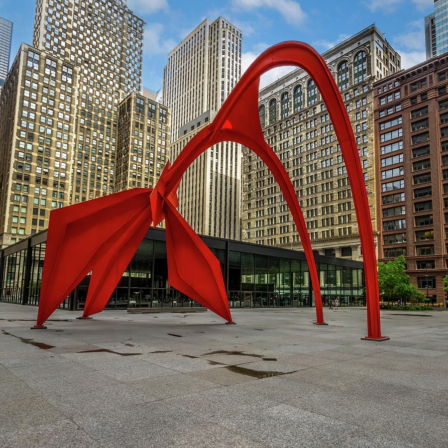 Chicago Federal Plaza2515 Photograph by Mike Burgquist - Fine Art America