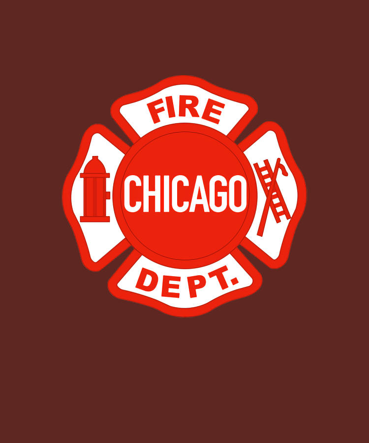 CHICAGO FIRE LOGO T retro Tapestry - Textile by Julie Gray - Fine Art ...