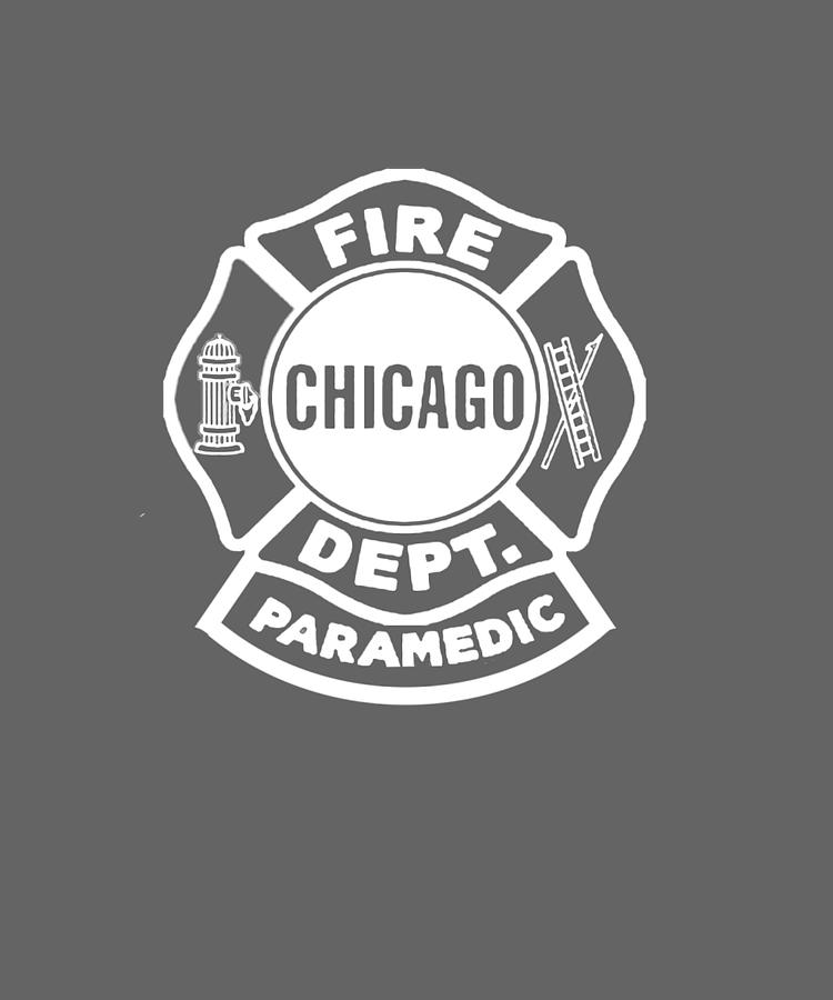 Chicago Fire Paramedic White T cute Painting by Clark Cameron | Pixels