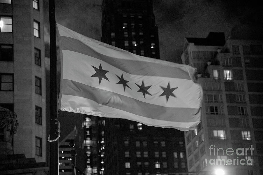 Chicago flag Photograph by FineArtRoyal Joshua Mimbs