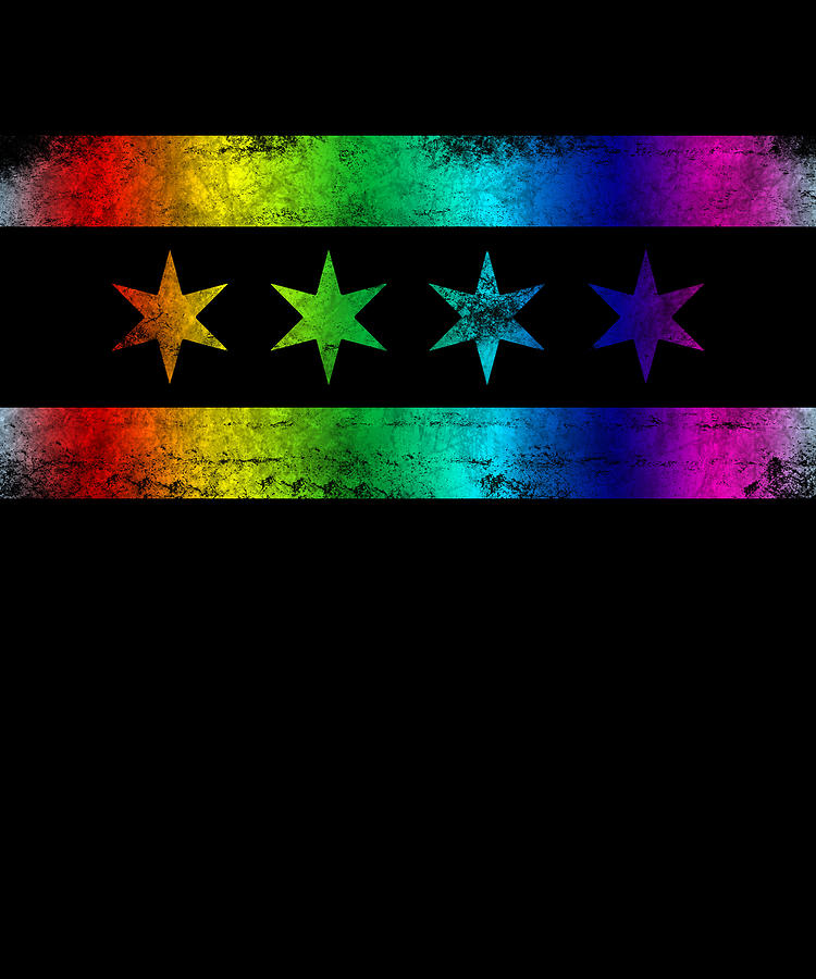 chicago gay pride flag